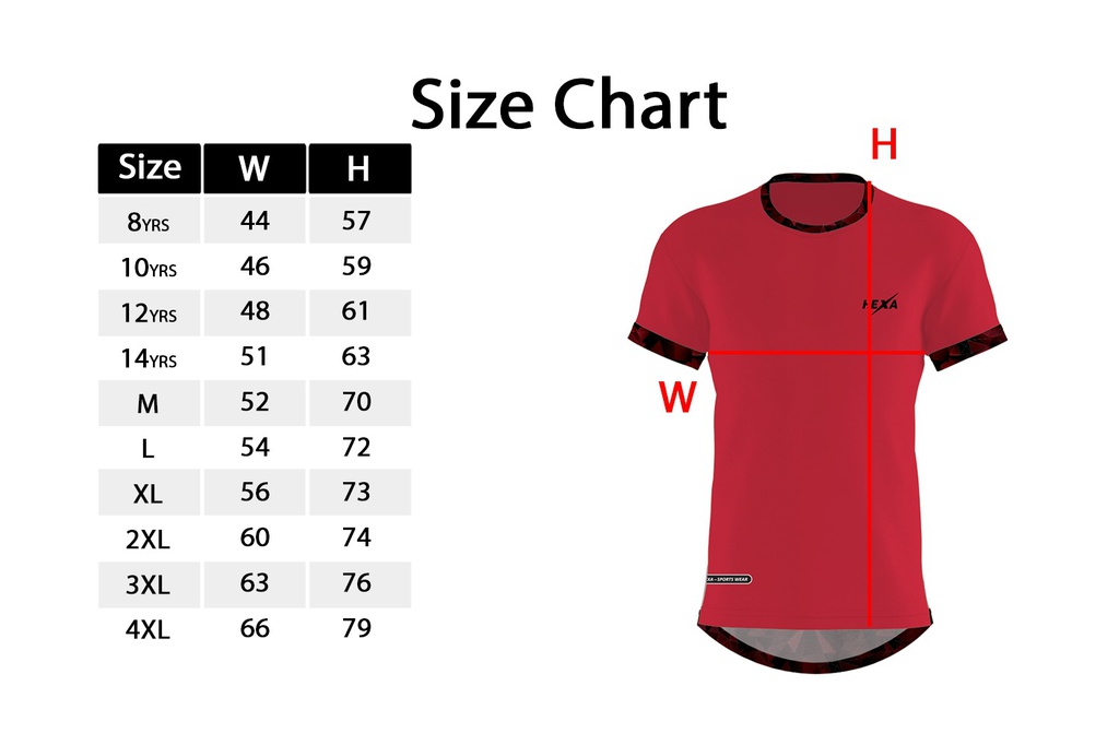 Hexa Target 212 RED T-Shirt,1600204