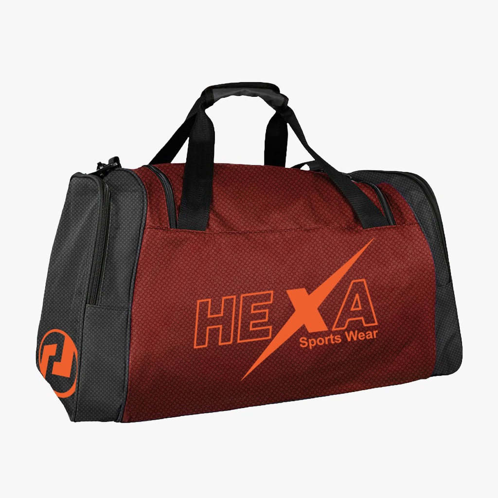 Hexa Sports Bag Red/Gry , 5000639