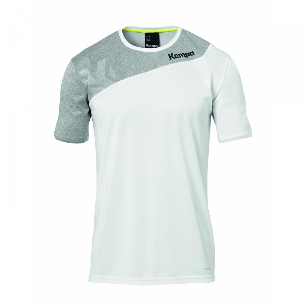 Kempa core 2.0 shirt white/ dark grey 200309505