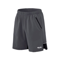Hexa Pro Shorts Gry/Blk, 2300291.