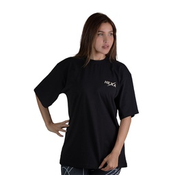 Hexa Comfy Oversize T-Shirt 1100301 bck/wht