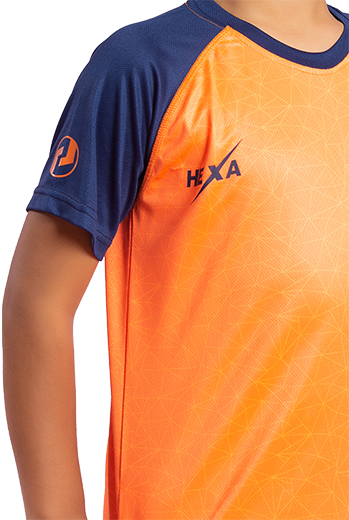Hexa Random jr set. Orange/blue 4000202