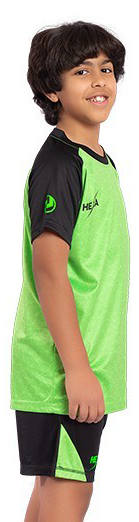 Hexa Random jr set. Green/blk 4000203