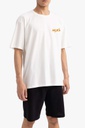 Hexa Comfy Oversize T-Shirt 1100314 Wht/Red