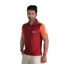 Hexa Polo Tech 1200704 Maroon/Org/Wht