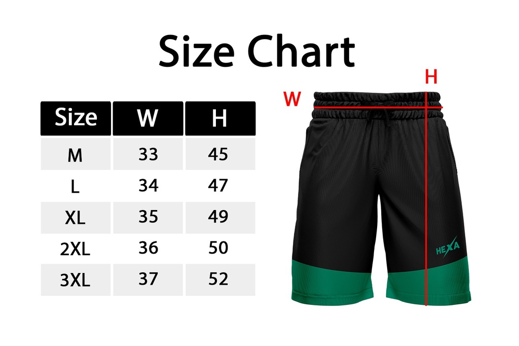 Hexa Soft Shorts 2300671 BLK/GRN