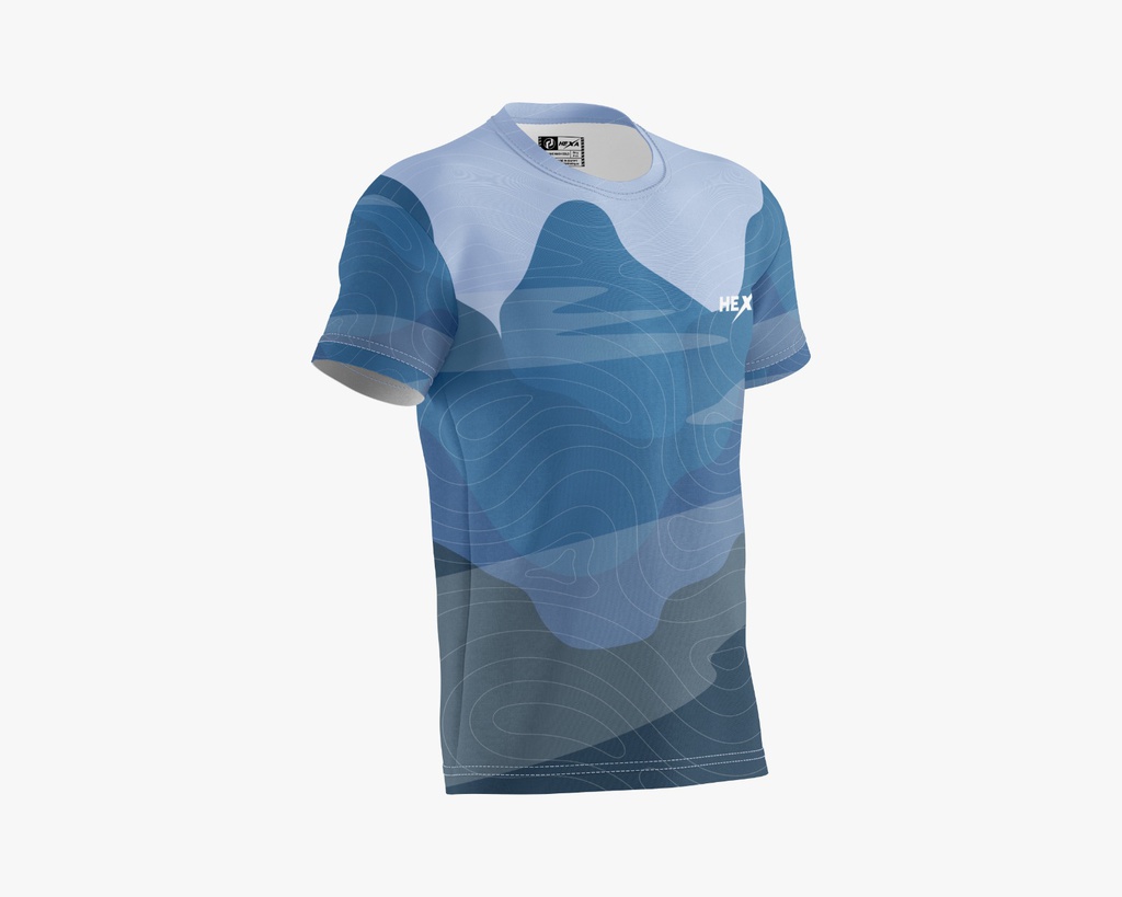 Hexa Master 25 L.BLU/D.BLU T-Shirt, 1600923