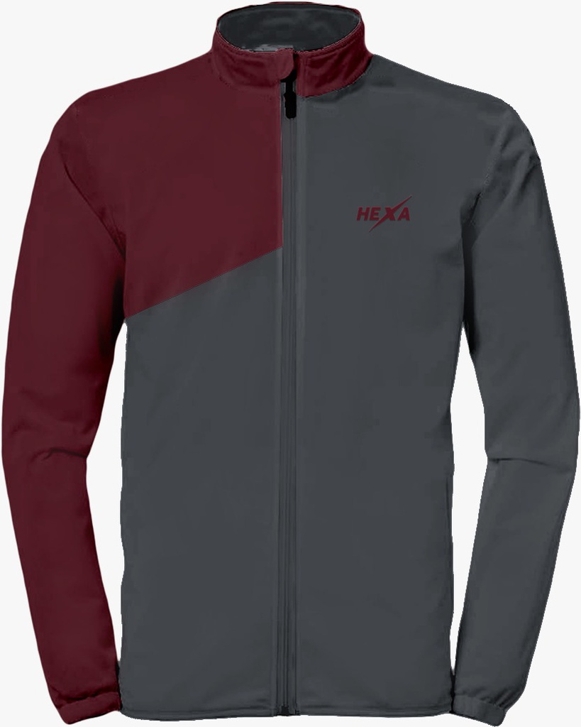 Hexa Edge Tracksuit GRY/RED, 7100535