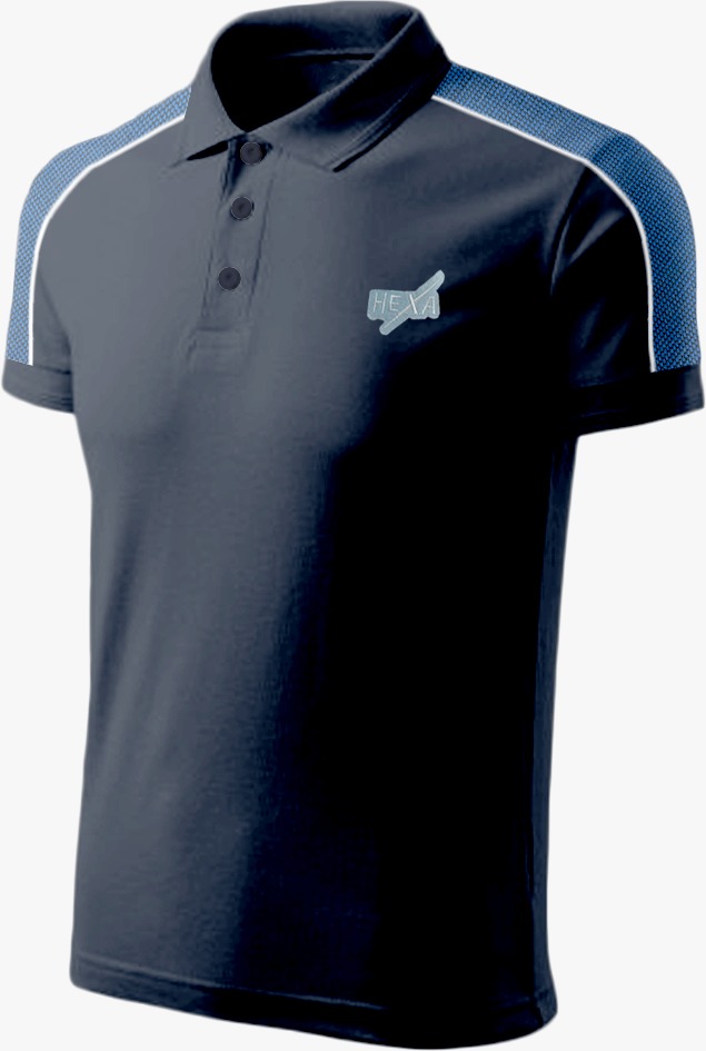 Hexa Polo Tech 707 NAVY/B.BLU, 1200013