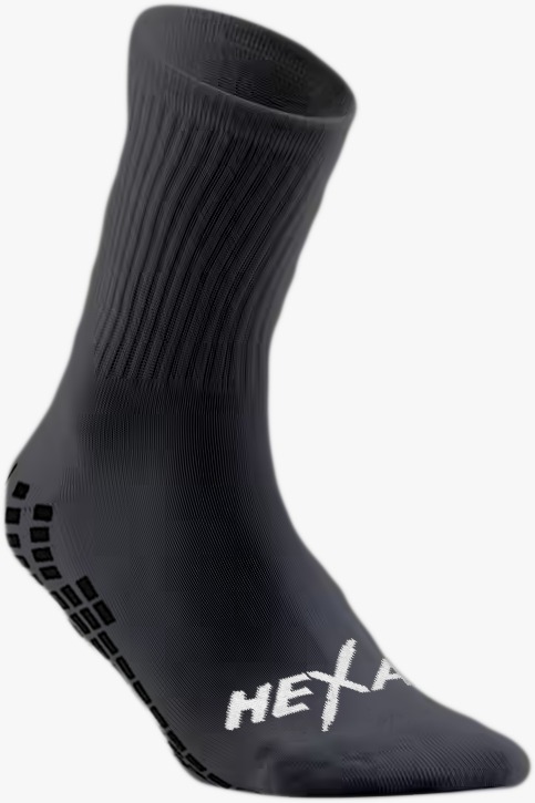 Hexa Anti Slip Silicone Socks BLK, 5000302