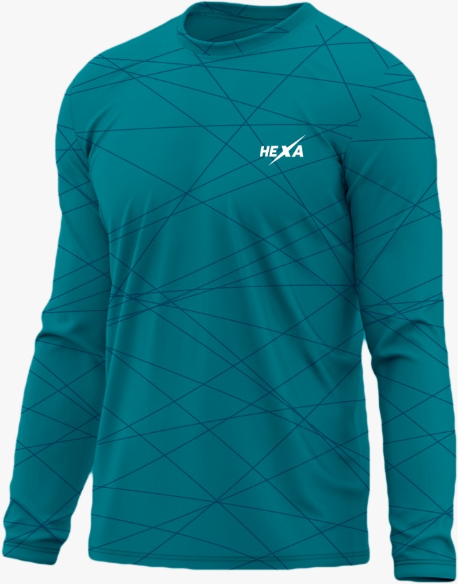 Hexa Master 42 Long Sleeve TRQ/BLK, 1700818 .