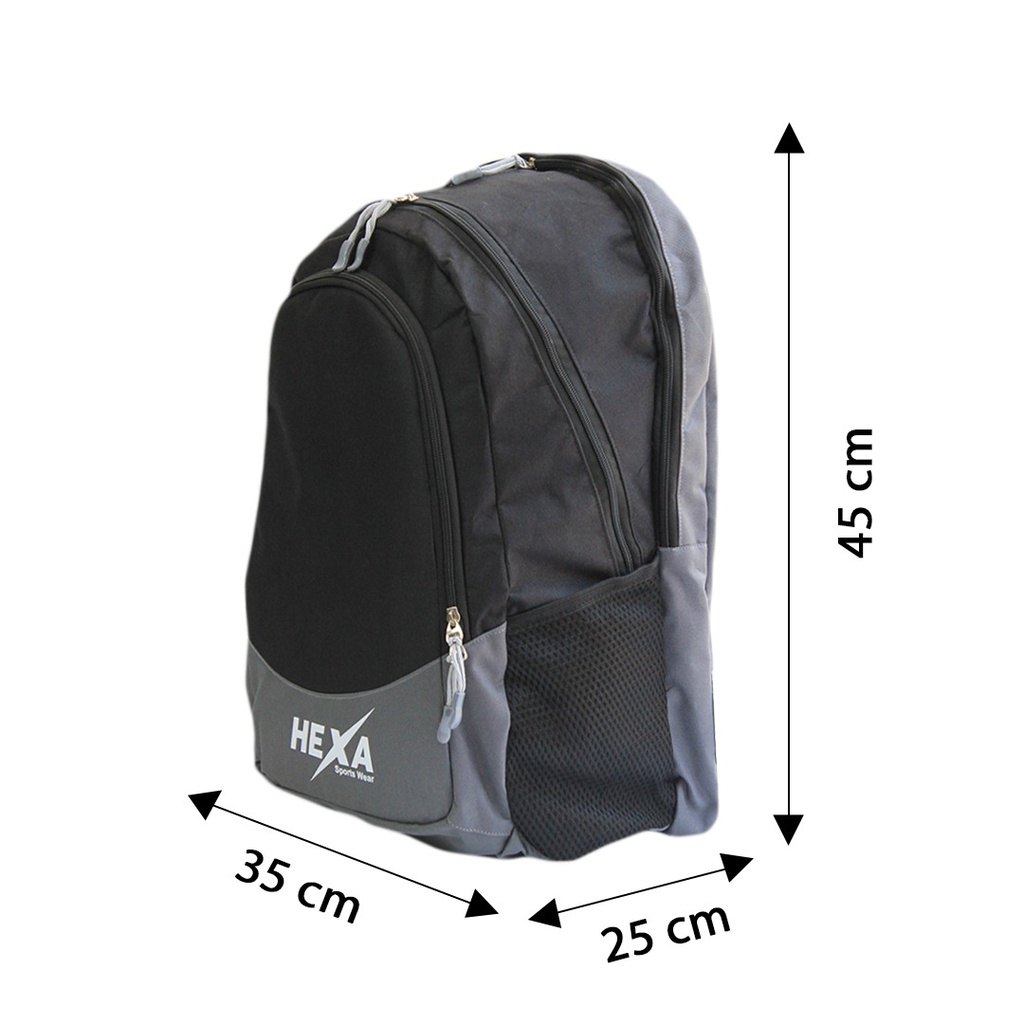 Hexa Backpack BLK/GRY , 5000652