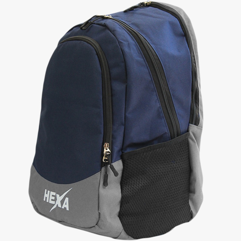 Hexa Backpack D.BLU/GRY, 5000654