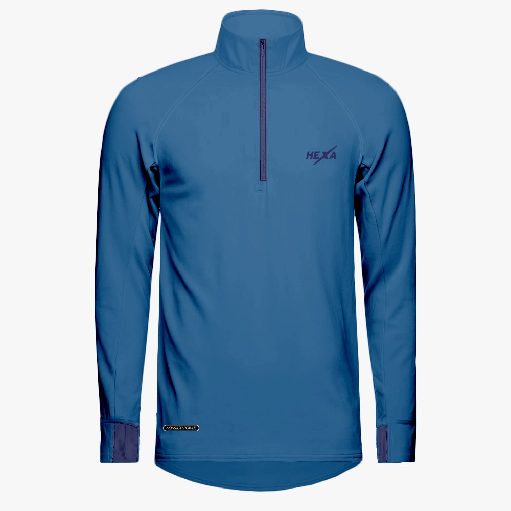 Hexa Kayan Quarter Zip Trackuit Petroleum