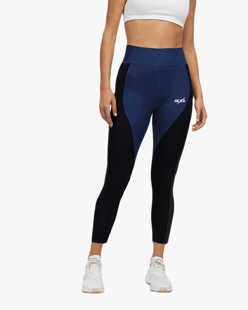 Hexa Legging PA25 D.BLU/BLK, 9100541