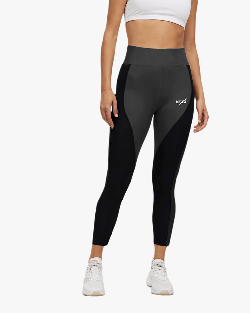 Hexa Legging PA25 GRY/BLK , 9100591