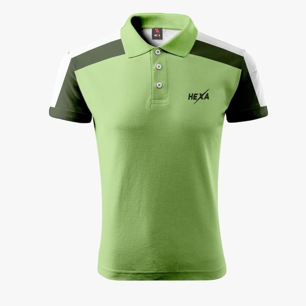 Hexa Polo Tech 1200718 Limon/Avo/Wht