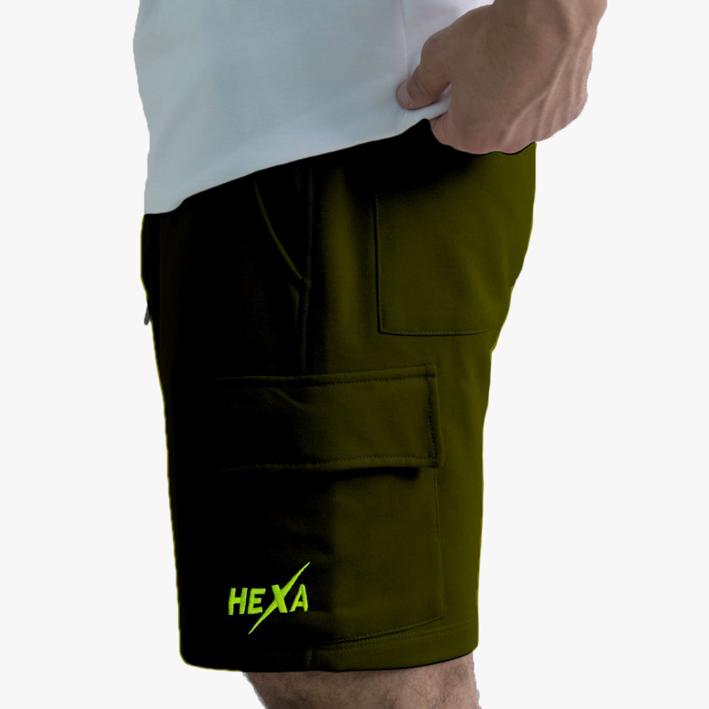 Hexa ABC SweatShort D.Grn , 2500227.