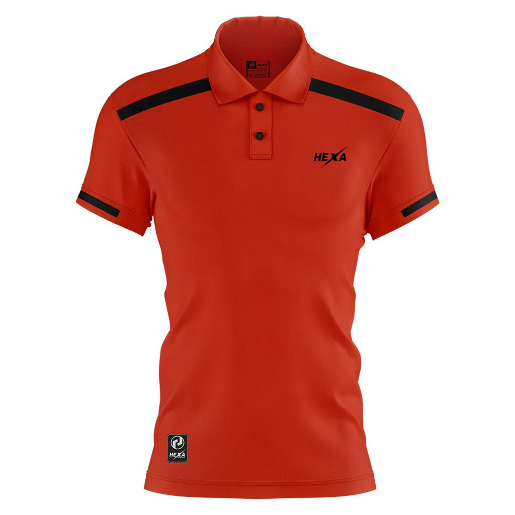 Hexa Line Polo 501 Red/Blk, 1200824.