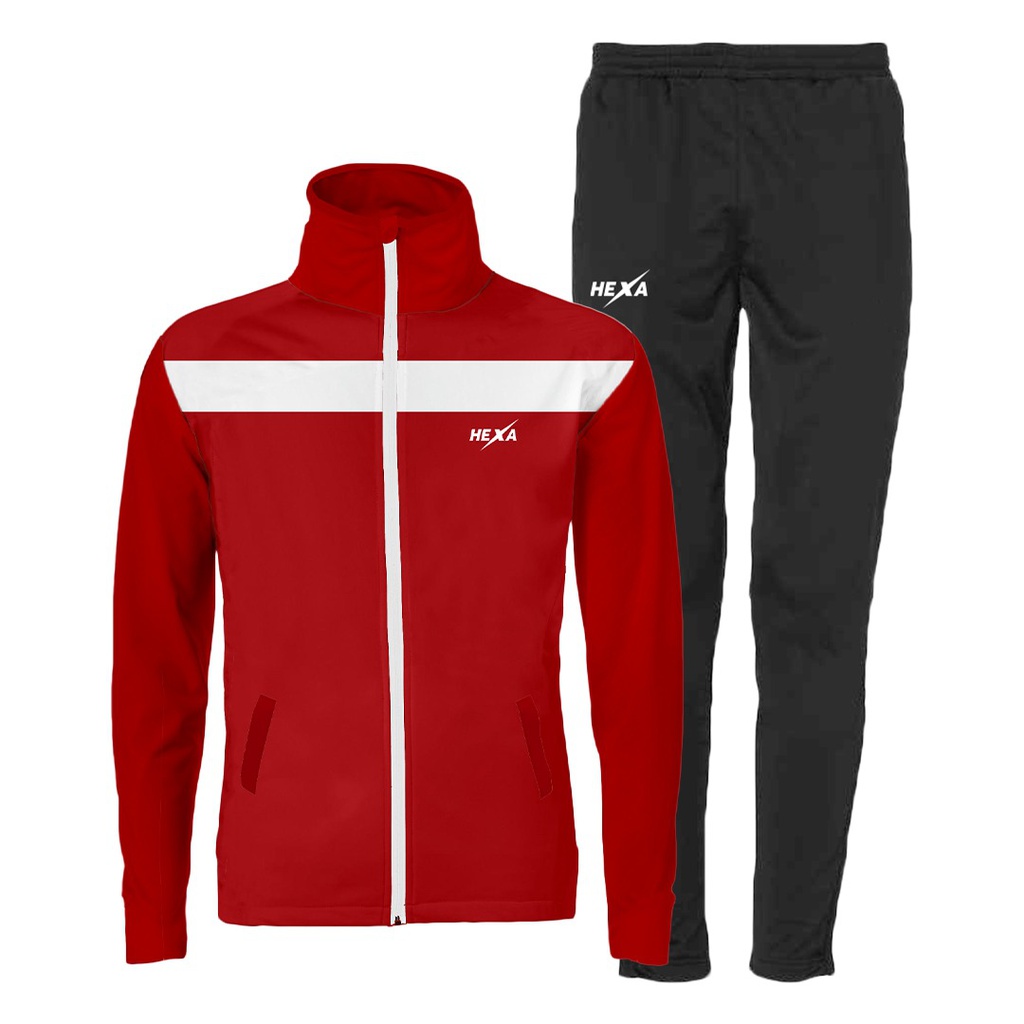 Hexa Stream Premium Tracksuit RED/BLK 7100813