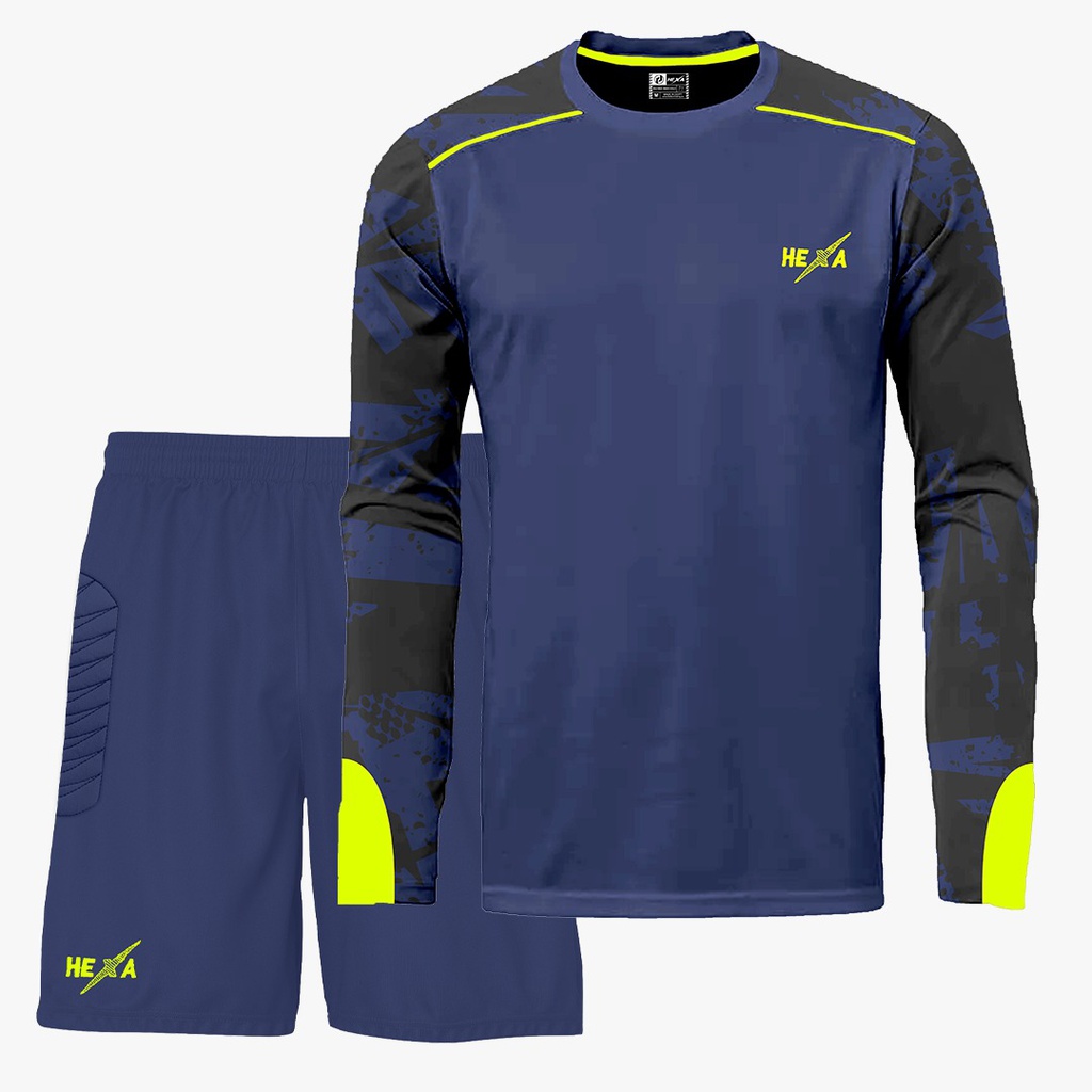 Hexa GoalKeeper Kit Navi , 1700333