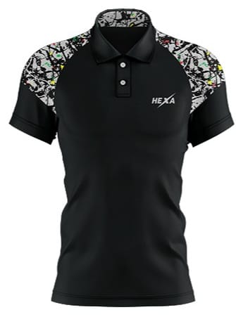 Hexa Line Polo 507 BLK 1200910