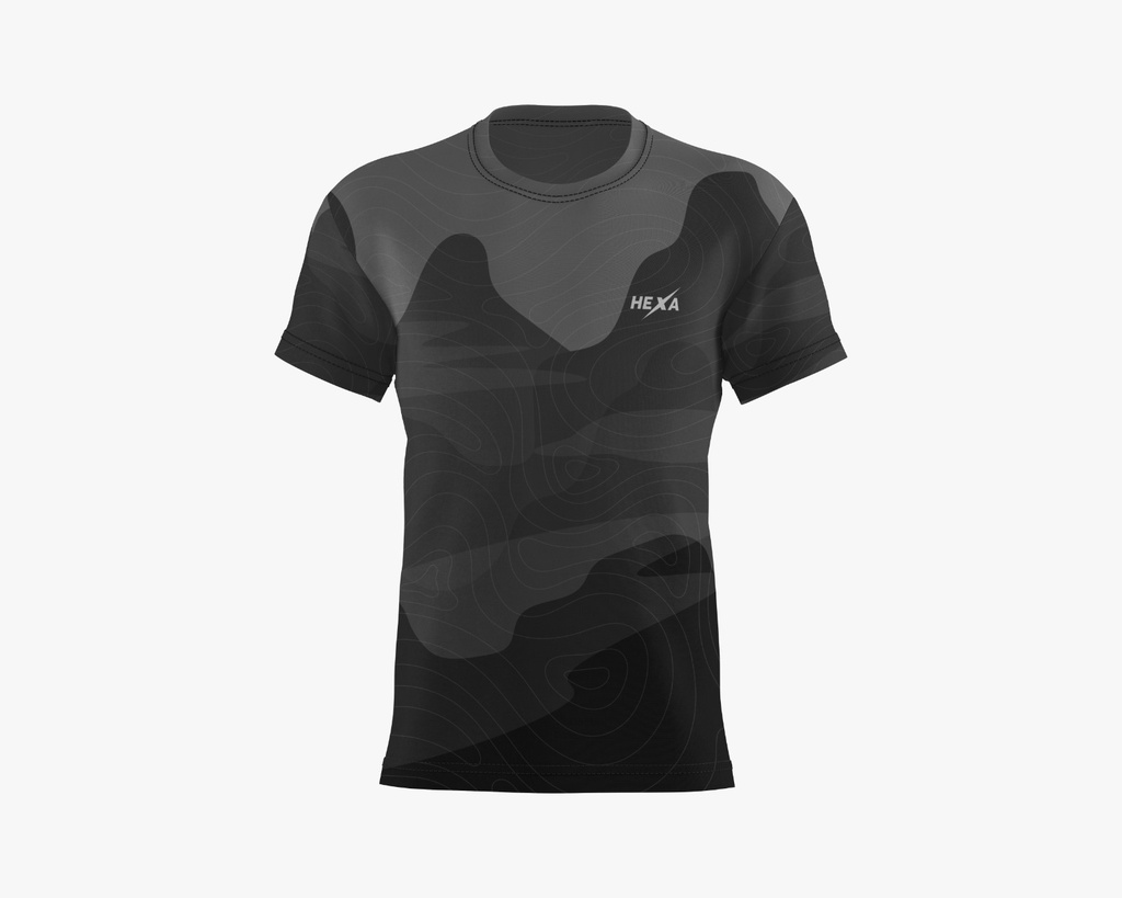 Hexa Master 82 BLK/GRY T-SHIRT , 1600952