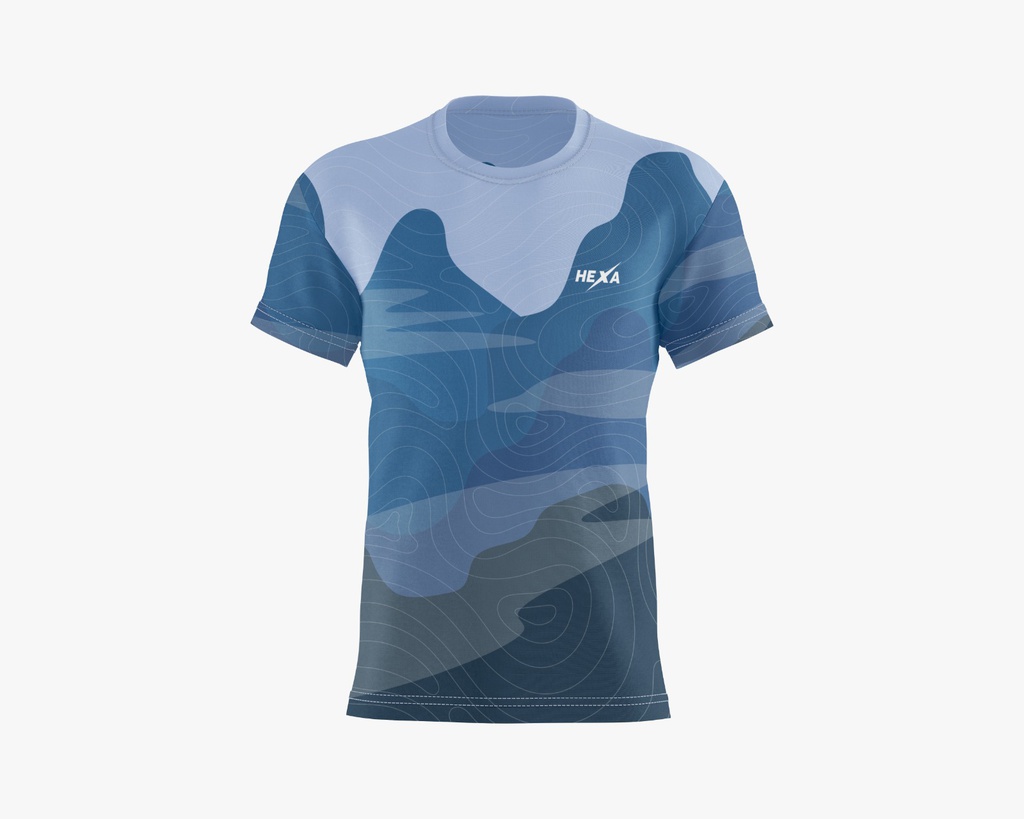 Hexa Master 82  L.BLU/D.BLU T-Shirt, 1600923