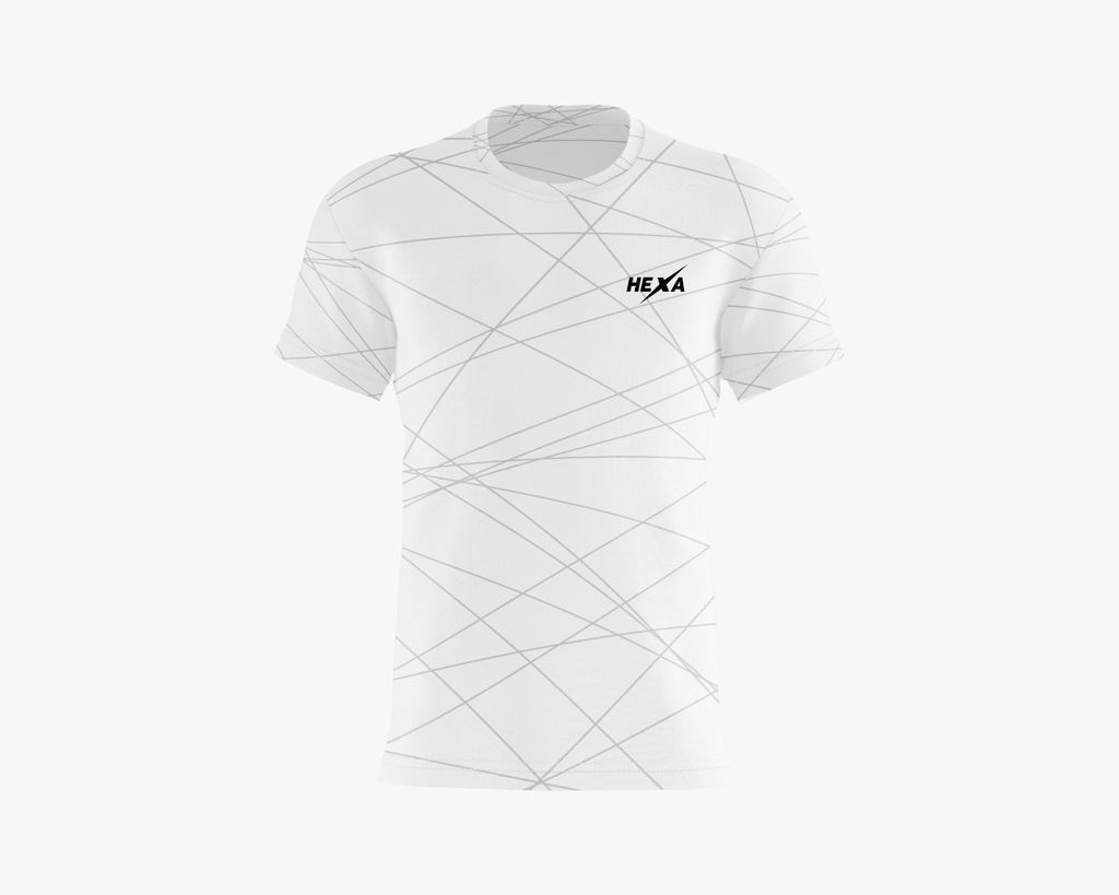 Hexa Master 42 WHT/GRY T-SHIRT , 1600801