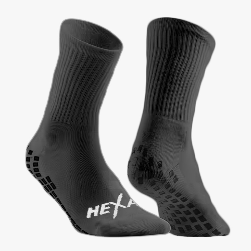 Hexa Anti Slip Silicone Socks BLK, 5000322