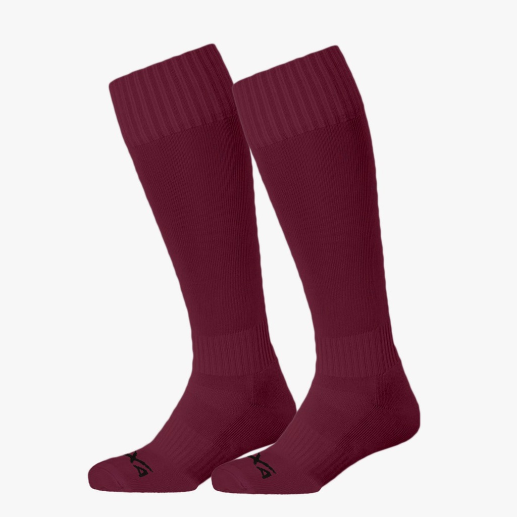 Hexa Football Socks Maroon, 5000533