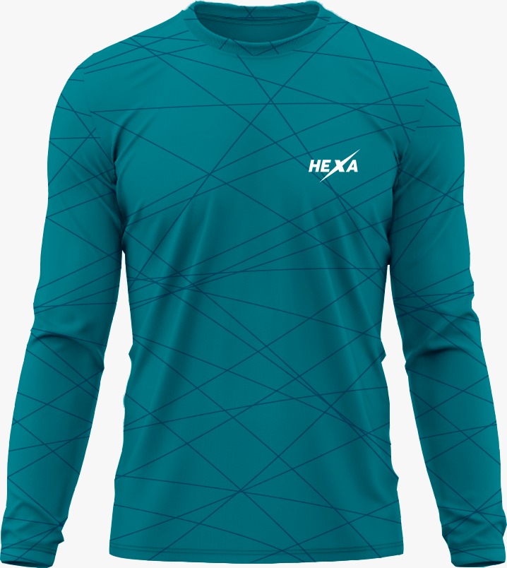 Hexa Master 42 Long Sleeve TRQ/BLK, 1700818 .