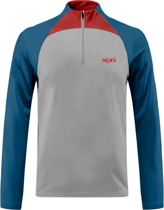 Hexa Training Quarter Zip Top PET, 8000924