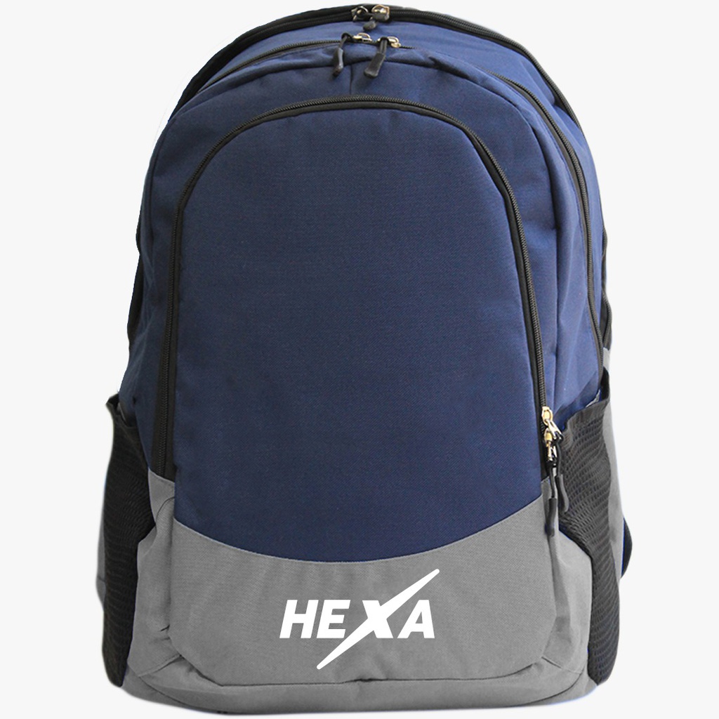 Hexa Backpack D.BLU/GRY, 5000654