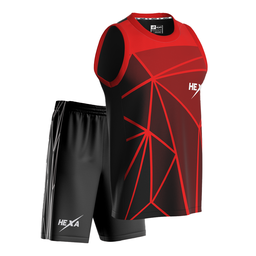 Hexa Basketball Set Red/Blk, 6500950