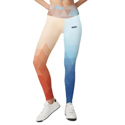 Hexa Leggings, Blu/Beige 9100237.