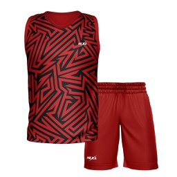 Hexa Basketball Set Red/Blk, 6600951