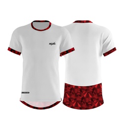 [1600214] Hexa Target 212 WHT/RED T-Shirt,1600214.