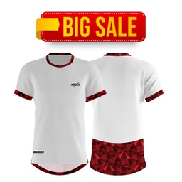 [1600214] Hexa Target 212 WHT/RED T-Shirt,1600214.