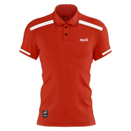 [1200814] Hexa Line Polo 501 Red/Wht, 1200814.