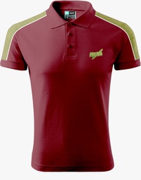 [1200013T] Hexa Polo Tech 707 RED/OLV. BLK, 1200013