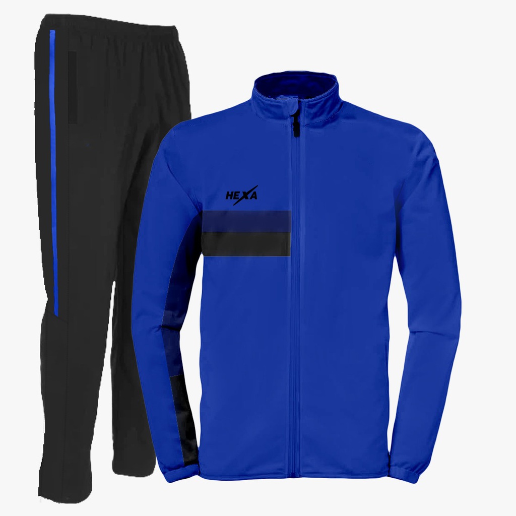 Hexa Tier Tracksuit BLU/BLK, 7100654 | Horizon Trading