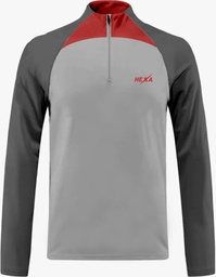 [8000955] Hexa Training Quarter Zip Top D.GRY , 8000955